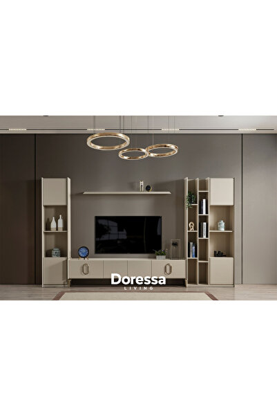 Doressa Living Nacco Kitaplıklı Tv Ünitesi