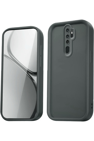 New Face Concepta Newface Redmi Note 8 Pro Case Viera Silicone (224316) - Gray