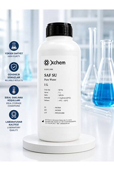 xchem Saf Su 1 Lt. (Ütü ve Akü Suyu)