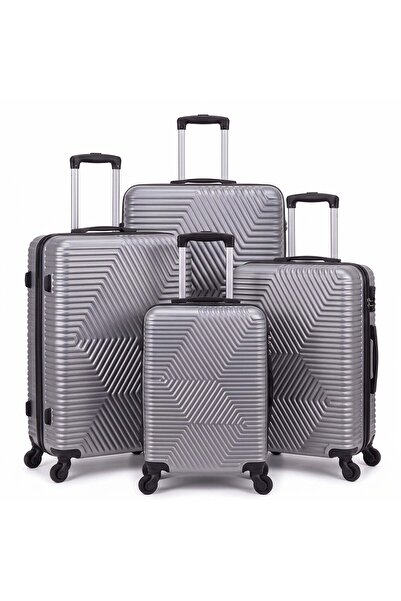 Sister 4-Piece ABS Hard Shell Luggage Set, 20/24/28/32-Inch, TSA-Approved Loc...