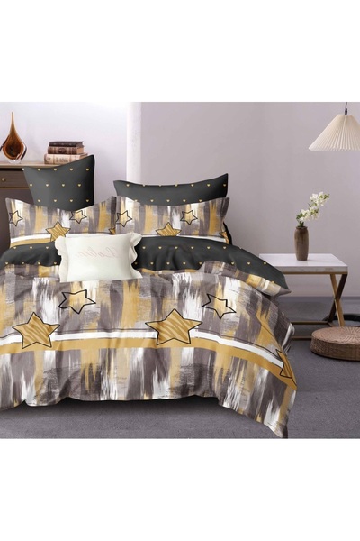 CHIRASO Bed Linen Top Bottom Set , FINET, 6 Pieces, Stretchy Sheet 180x200cm,...