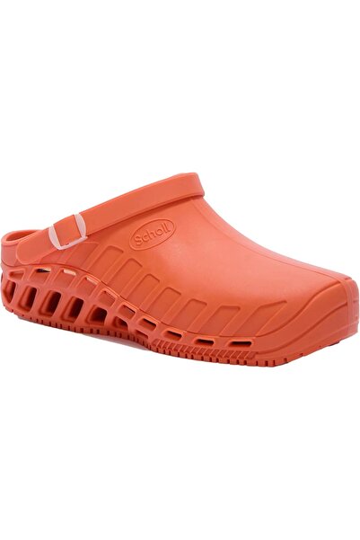 Scholl Saboti de lucru autoclavabili Clog Evo, portocaliu, marimea 37/38,