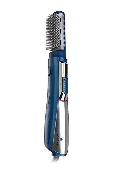 BARONY Hair Styler Hair Dryer 2 Pieces 1200W Blue Silver Color