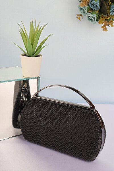 weem bag إيليسارا EB0717 |   حقيبة سهرة بمقبض معدني من إيكوز