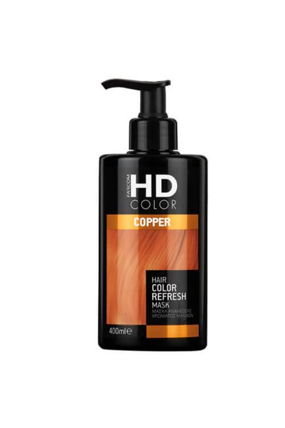 FARCOM HD ΜΑΣΚΑ ΑΝΑΝΕΩΣΗΣ ΧΡΩΜΑΤΟΣ 400ml - (COPPER)