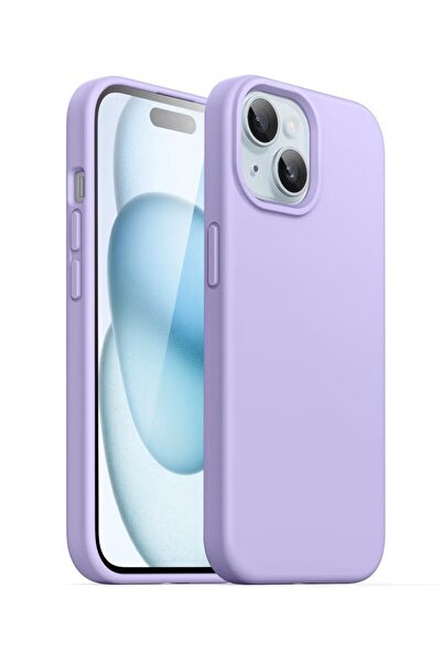 Cat - Cot iPhone 15 Liquid Silicone Case - Slim Fit Soft Touch Protective Cov...