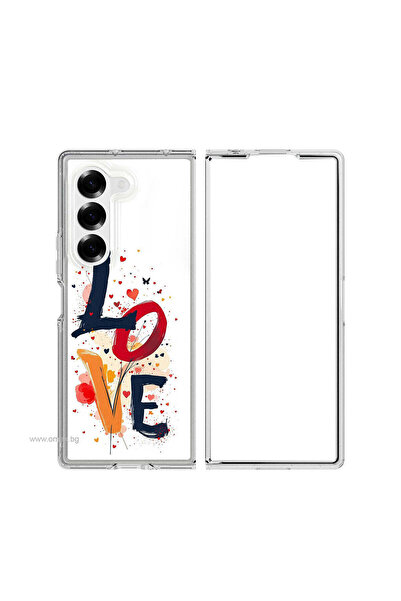 OEM Θήκη συμβατή με Galaxy Z Fold 6, Σιλικόνης, Πολύχρωμη - Πολύχρωμη