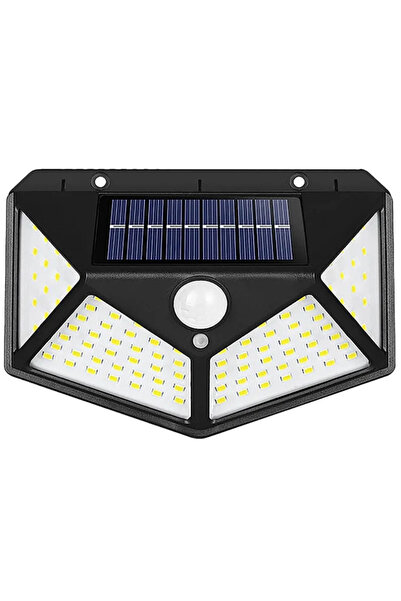 Jortan Aplică de perete Solara cu senzor 100 LED-uri 100p