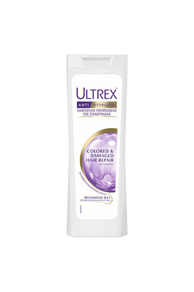 ULTREX ΣΑΜΠΟΥΑΝ 360ml - (WOMEN ΒΑΜΜΕΝΑ ΜΑΛΛΙΑ)