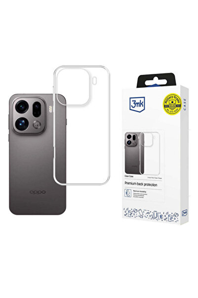 3MK Case for OPPO Find X9 Pro, Clear Case, transparent - transparent