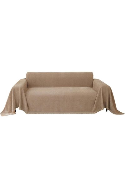 Dotail Sofa Protective Cover, Reversible, Non-Slip, 180 x 300 cm, Polyester, ...