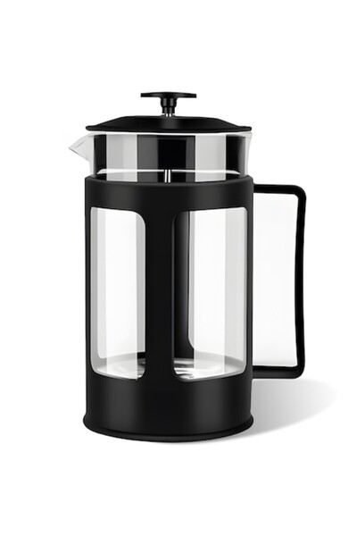 Retoo French Press for Coffee, Tea and Herbal Tea, Barista, 1L, Glass and Sta...