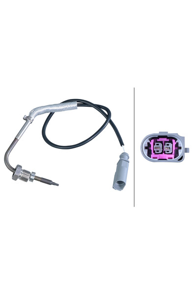Hella Senzor Temperatura Evacuare (inainte de Catalizator) Audi A3 A3 Allstre...
