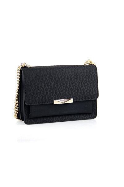 Aigner AG New Women's Classic Embossed Flap Chain Bag Shoulder Crossbody Smal...