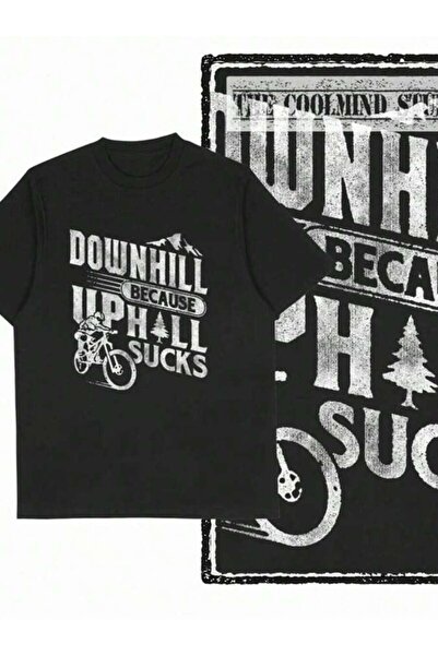 LİNA06 تي شيرت Coolmind Z1091100% Downhill برسومات جرافيكية حصرية من القطن تي...