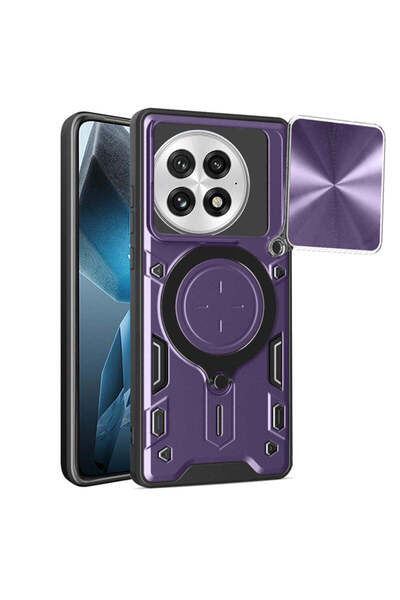 Techsuit Case for OnePlus 13, CamGuard Pro, blue - purple