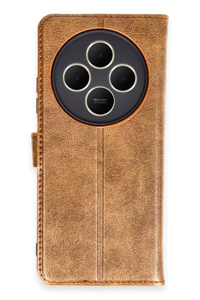 New Face غطاء حماية CONCEPTA Newface Redmi 14C Kılıf Tr S Plus (34330) - لون بني