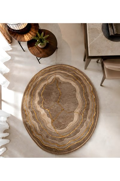 Rugs Modern Halı DORA Balık Tema Desenli Modern Dokuma Taban Dekoratif Halı s...