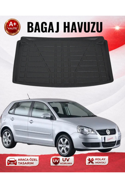 MODxAUTO Volkswagen Polo 2003-2009 3D Bagaj Havuzu PREMIUM A+