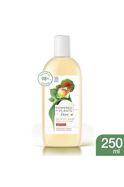 Dove (Dove) Dove Powered by Plants Gel de duș cu parfum de Geranium, 250 ml