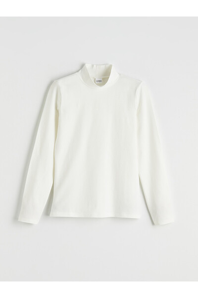 LC Waikiki Turtleneck Long Sleeve Girl's T-Shirt