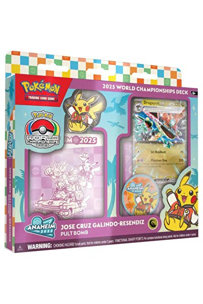 Pokemon Set carti de joc, TCG, 2025 World Championship Decks, Jose Cruz Galin...