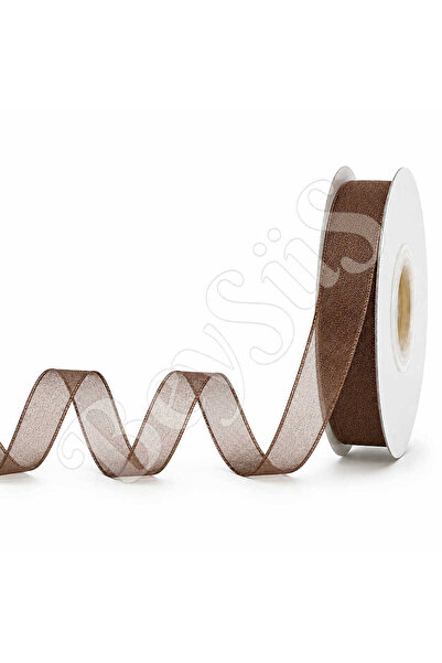 BeySüS Organza Ribbon 10 mm Brown