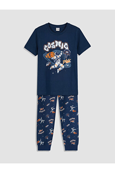 LC Waikiki Printed Boys' Pyjamas Set