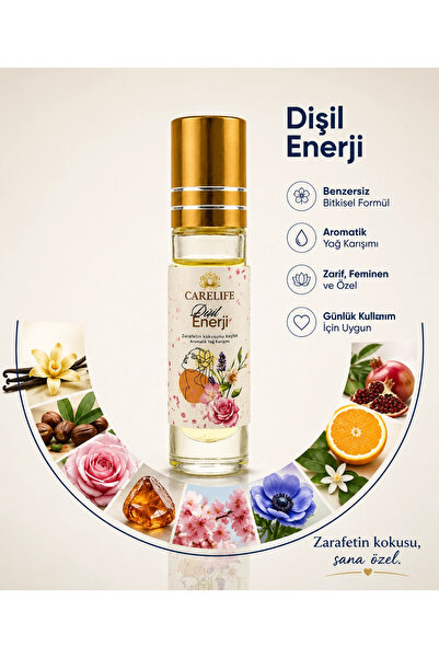 Çare Burada ÇareBurada | Velora Femme Dişil Enerji Yağı 6 ml | Zarafetin Koku...