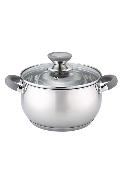 Bohmann Cratita din inox 3.5l, 20x11.5cm, capac Sticla termorezistenta, Baza ...