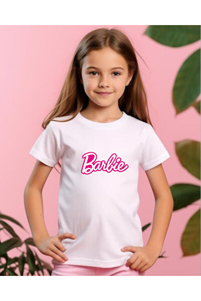 haha Barbie Printed T-Shirt for Girls