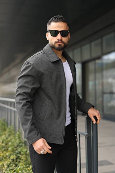 ronex Bez Ayaği Fabric Men's Jacket