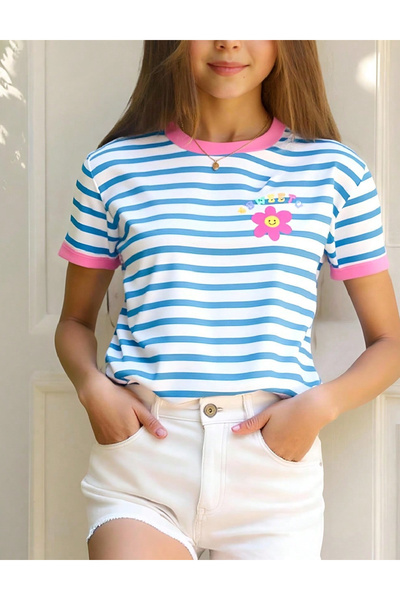 Evendi T-Shirt - Μπλε