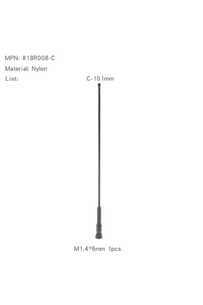 choice2 18R008-C-101MM Rcdream Simulation Antenna Decoration Signal Line For ...