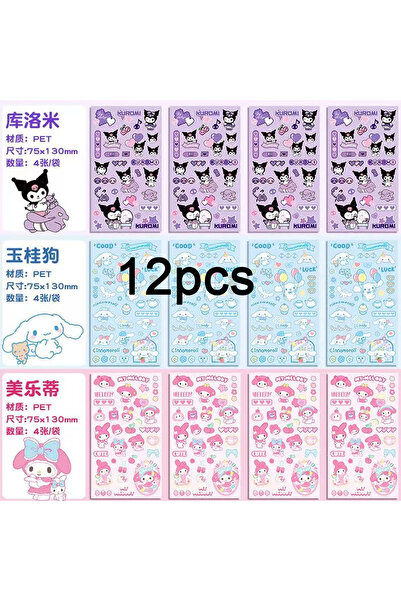 Choice5 tiezhi Sanrio Graphic Stickers, Temporary Tattoo Stickers, Cartoon St...