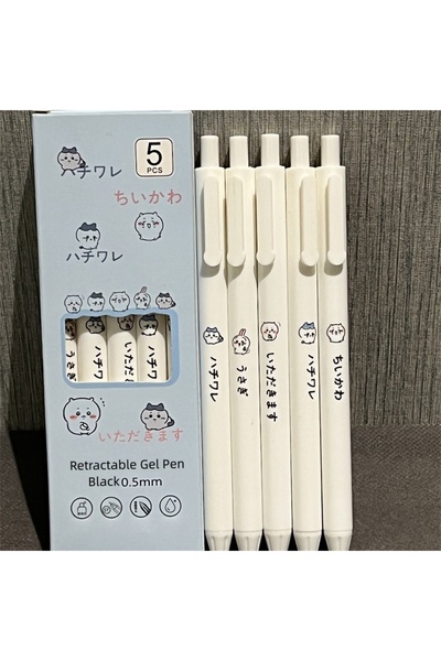 Choice Bandai black Chiikawa-white Cute Chiikawa Gel Pen Set | 0.5mm Black In...