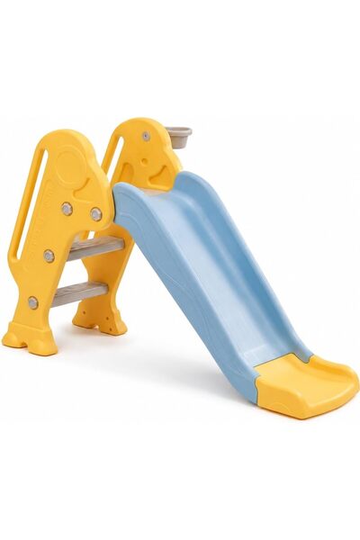Biki زحليقة أطفال مع سلة كرة سلة بطول 110 سم – TB4003-02