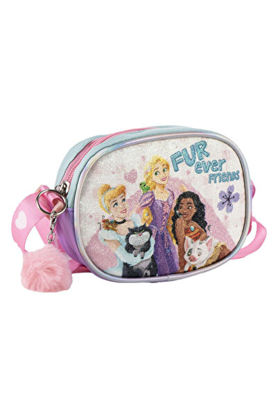 Disney Prințesele Fur ever geantă de umăr cu sclipici
