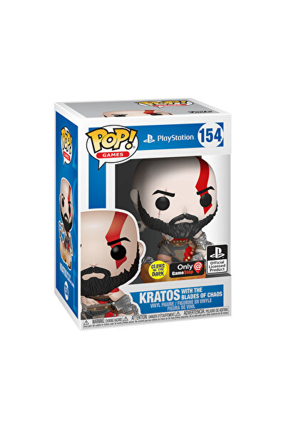 Funko God of War POP Games: God Of War Kratos W/Blades(GloW) Figure figür