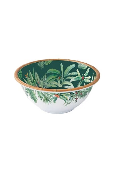 Easy Life Collection's Zanzibar Melamin Çukur Salata Meyve Kasesi 30 cm