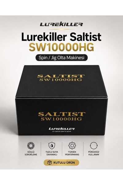 SAF HOBİ ATÖLYE DESİGN 🎣   Lurekiller Saltist Sw10000Hg Spin / Jig Fishing Reel