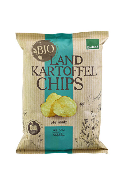 Landkartoffelchips Organic Potato Chips with Salt 125 g