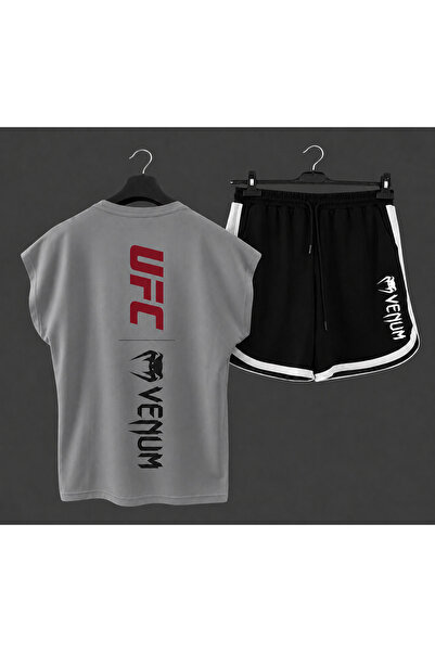 FS CABİN Two Piece Sets - Gray - Long