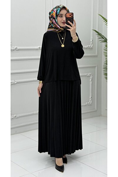 Generic Brand Eflin Skirt Suit Black Women's Stylish Two-Piece Suit New Seaso...
