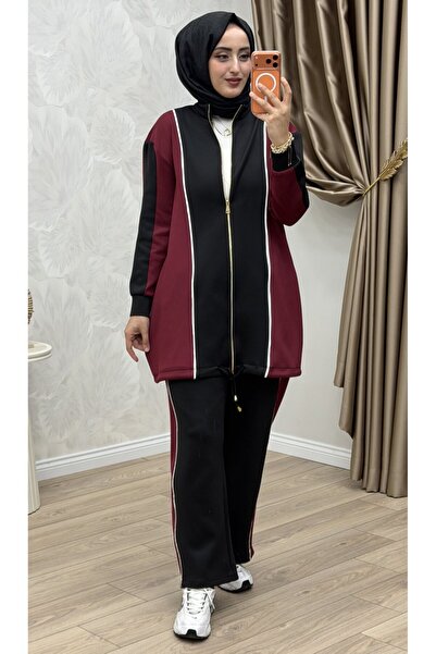Generic Brand Nova Suit Claret Red