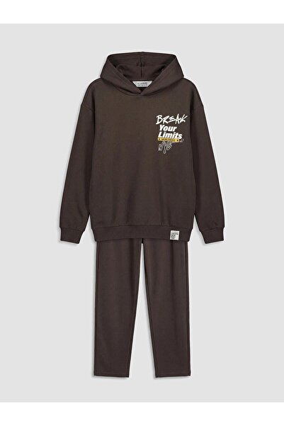 LC Waikiki Printed Boys' Tracksuit Set (W6)