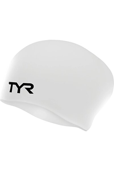 TYR WRINKLE FREE LONG HAIR SILICONE CAP/WHITE