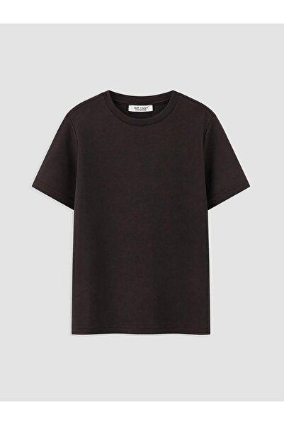 LC Waikiki T-Shirts - Gold-colored - Loose