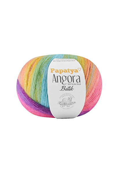 Papatya Ангора Батик 556-65 20% Вълна Премиум Акрил