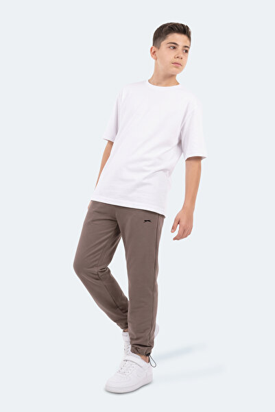 Slazenger بنطلون رياضي بني اللون للأطفال من الجنسين من PUNTO